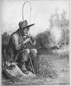 El pescador y el pez pequeño - de 