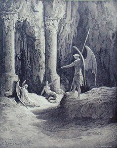 Satanás en las puertas del infierno, del Libro II de 
