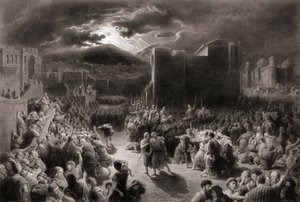 La crucifixión de Cristo de Gustave (after) Dore