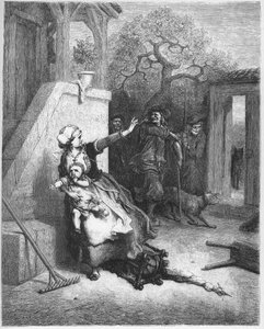 El lobo, la madre y su hijo - de 