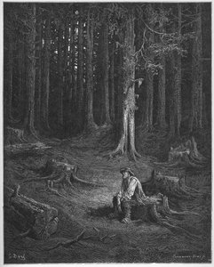 El bosque y el leñador - de 