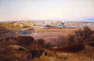 Jerusalén desde el Monte de los Olivos, 1902