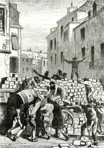 La barricada, ilustración de 