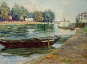 Orillas del Sena de Gustave Caillebotte
