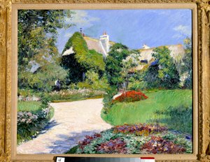 La chaumiere, Trouville de Gustave Caillebotte
