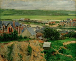 El valle de la Touques, Trouville de Gustave Caillebotte
