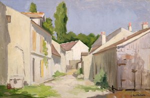 Le Clos des Abbesses, Yerres, Essonne, antes de 1879 de Gustave Caillebotte