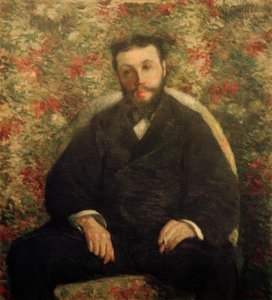 Retrato de A. Cassabois de Gustave Caillebotte