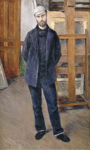 Retrato de Pierre Rabot, de cuerpo entero, 1893 de Gustave Caillebotte