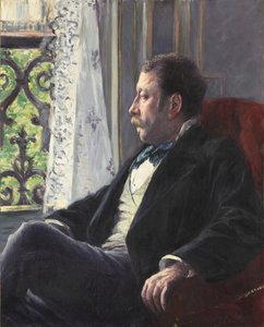 Retrato de un Hombre de Gustave Caillebotte