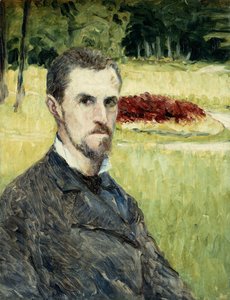 Retrato del Artista por Sí Mismo de Gustave Caillebotte