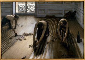 Los rascadores de suelo de Gustave Caillebotte