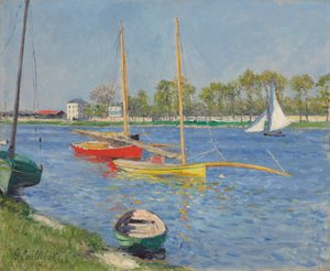El Sena en Argenteuil, 1882 de Gustave Caillebotte