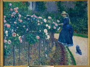 Las rosas. Jardín del pequeño Gennevilliers