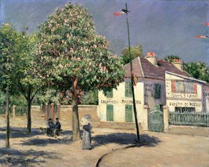 Paseo en Argenteuil, 1883 de Gustave Caillebotte