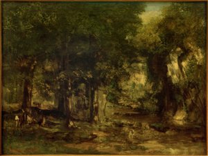 El refugio de los ciervos en el arroyo de Plaisir-Fontaine