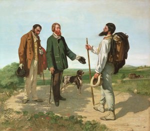 La Rencontre, o Bonjour Monsieur Courbet