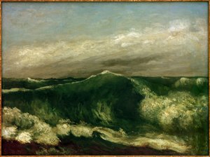 La ola de Gustave Courbet