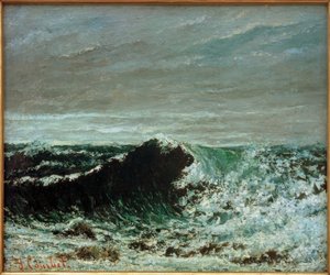 La ola de Gustave Courbet