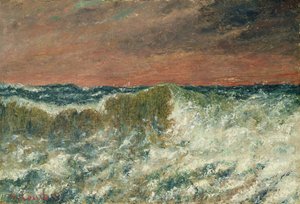 La ola de Gustave Courbet