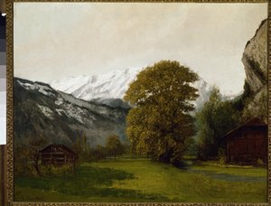Paisaje en Interlaken, Suiza
