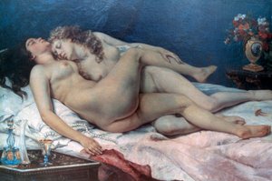 Le Sommeil, 1866 de Gustave Courbet