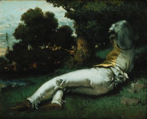 Siesta, c.1841-42 de Gustave Courbet