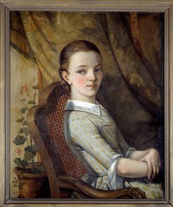 Retrato de Juliette Courbet (1831-1915), hermana del artista