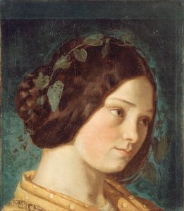 Retrato de Zélie Courbet de Gustave Courbet