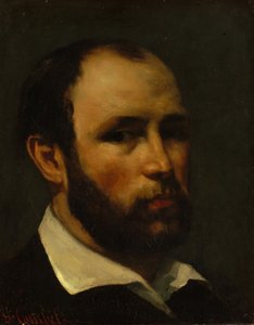 Retrato de un hombre de Gustave Courbet