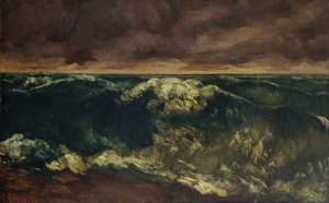 Olas de surf de Gustave Courbet