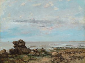 La playa de Trouville, 1865