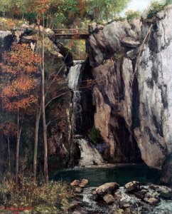 El abismo en Conches, 1864 de Gustave Courbet