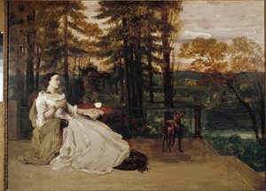 La dama de Frankfurt de Gustave Courbet