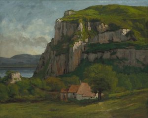 La roca de Hautepierre, c.1869