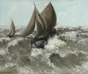 El velero de Gustave Courbet