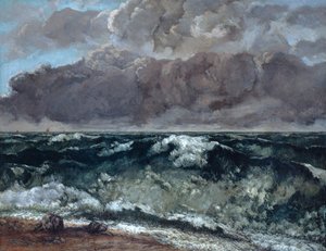 La Ola, 1867-1869 de Gustave Courbet