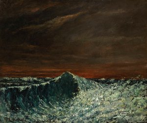 La ola de Gustave Courbet