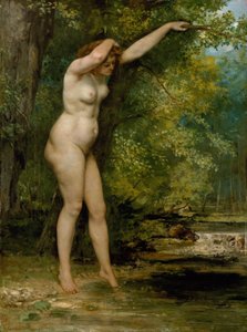 El Joven Bañista de Gustave Courbet