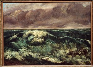 La ola de Gustave Courbet