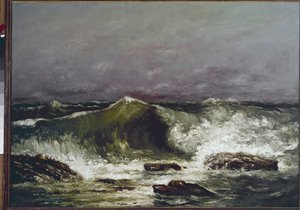 La ola de Gustave Courbet