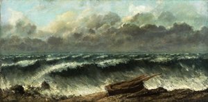 Olas de Gustave Courbet
