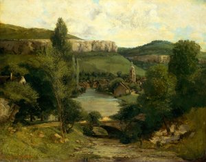 Vista de Ornans, c.1850