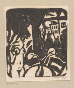 Interior con mujer desnuda y ventana de Gustave De Smet (signed by artist)