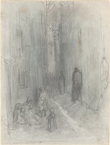 Una callejuela en Londres de Gustave Dore