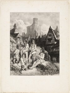 Un grupo de guardias austriacos de Gustave Dore