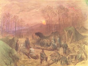 Un campamento militar de Gustave Dore