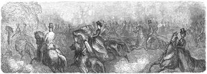 Un paseo matutino de Gustave Dore