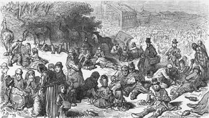 Un boceto en los Downs de Gustave Dore