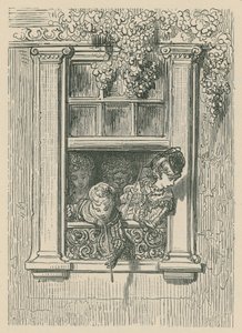 Una escena de la vida en Londres de Gustave Dore